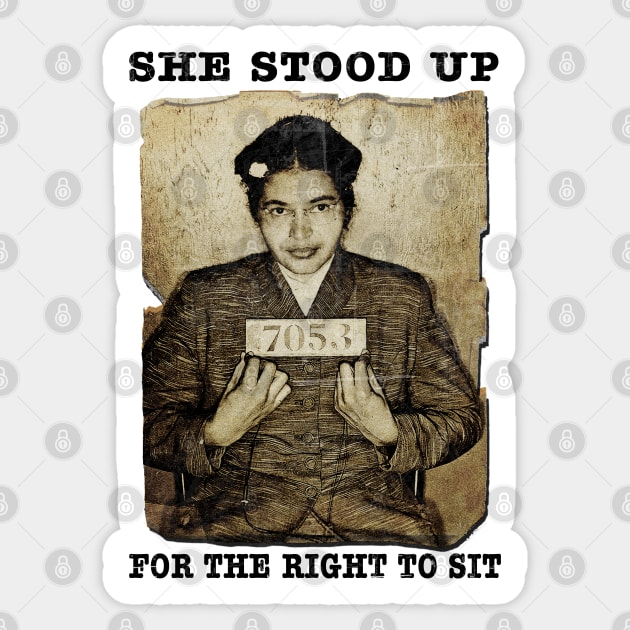 Stand Up for Your Rights Sticker by marengo